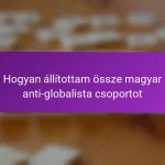 Hogyan állítottam össze magyar anti-globalista csoportot