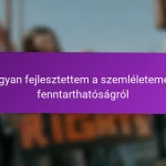 Hogyan fejlesztettem a szemléletemet a fenntarthatóságról