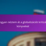 Hogyan néztem át a globalizációt kritizáló könyveket