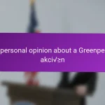 My personal opinion about a Greenpeace akción